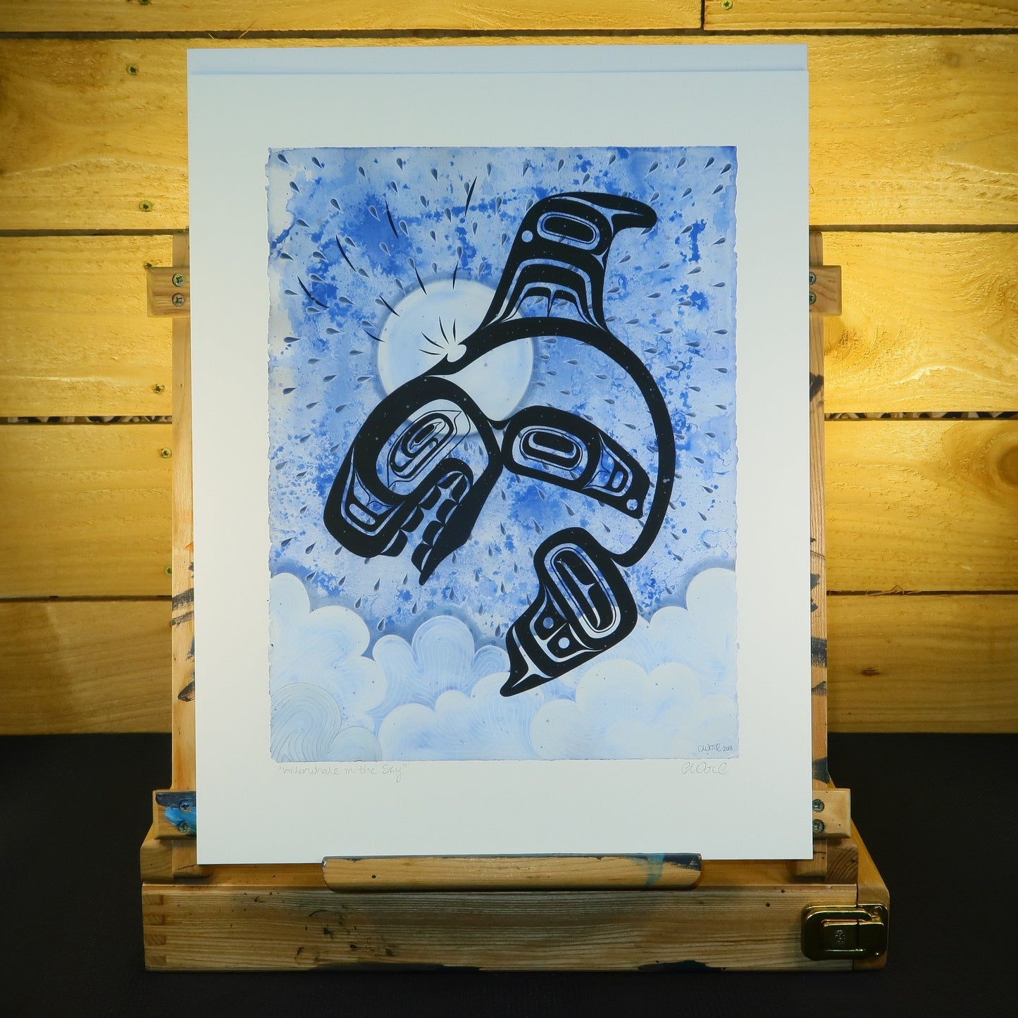 Killer Whale in the Sky Giclée Print