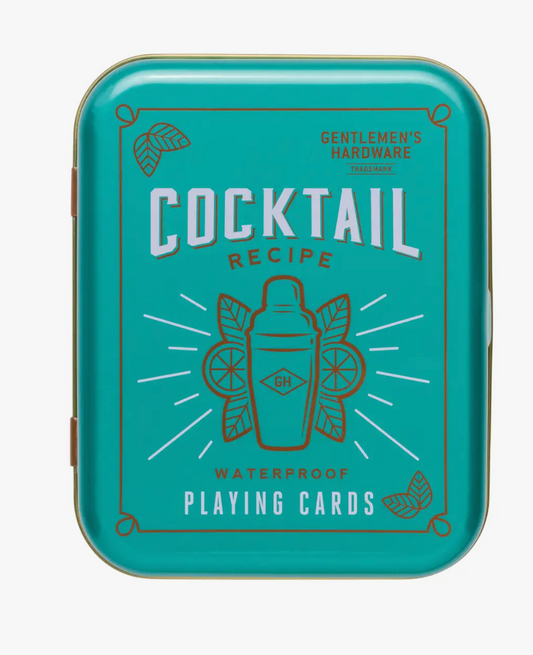 Cocktail Recipe Playing Cards