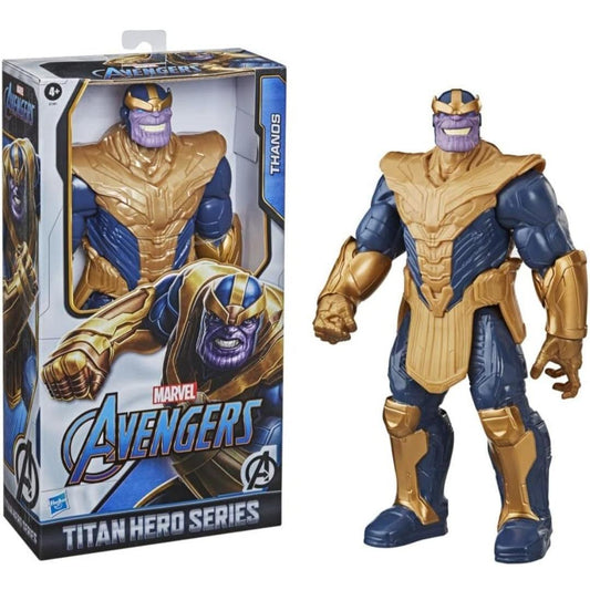 Avengers Marvel Endgame Titan Hero Series Deluxe Figures 12": Hulk and Thanos