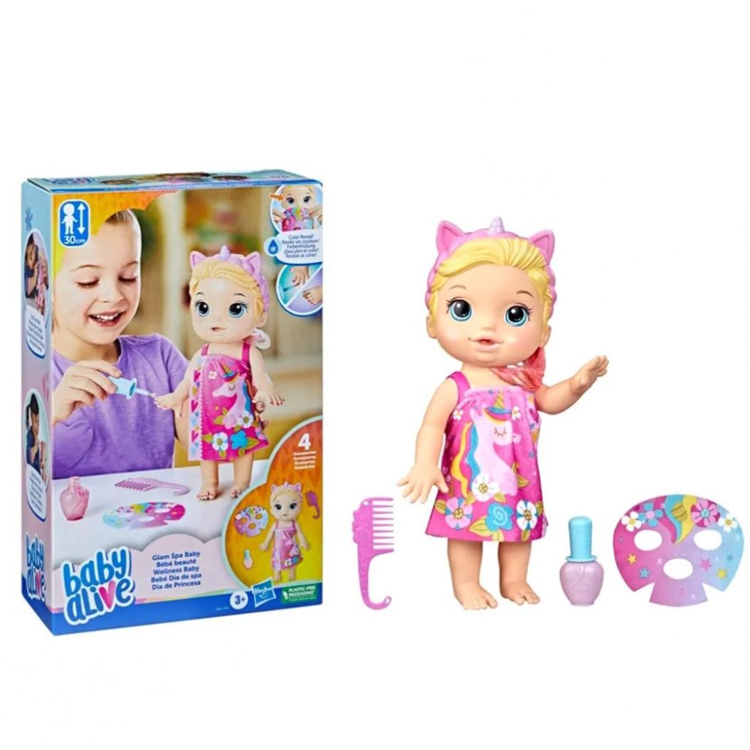 Baby Alive Glam Spa Baby Dolls - Blond or Brunette