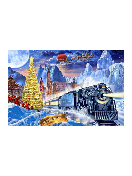 Polar Express Wood Puzzle Weston Table