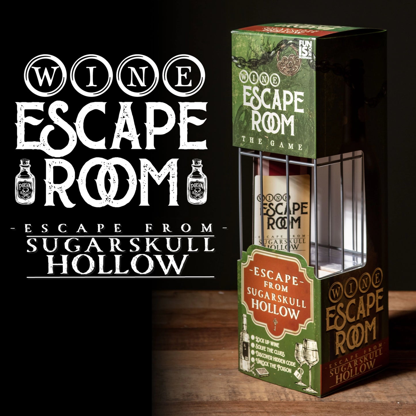 Wine Escape Room Game - Sugarskull Hollow