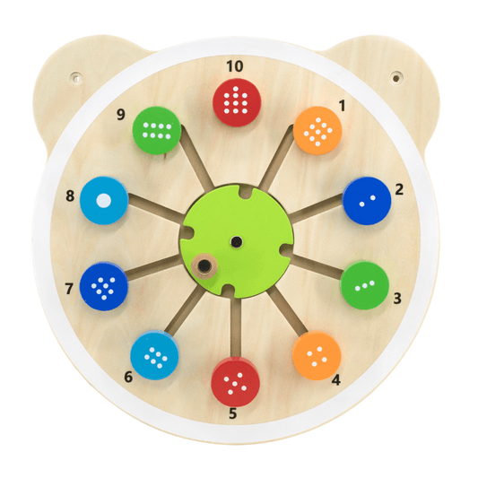Wooden Wall Toy - Matching Numbers