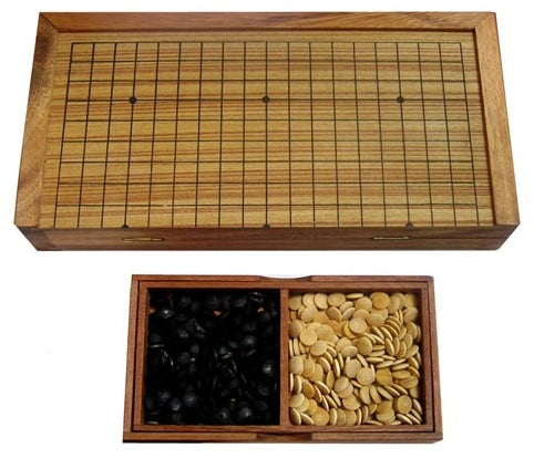 Go - Large Wooden Counters Strategy Game
