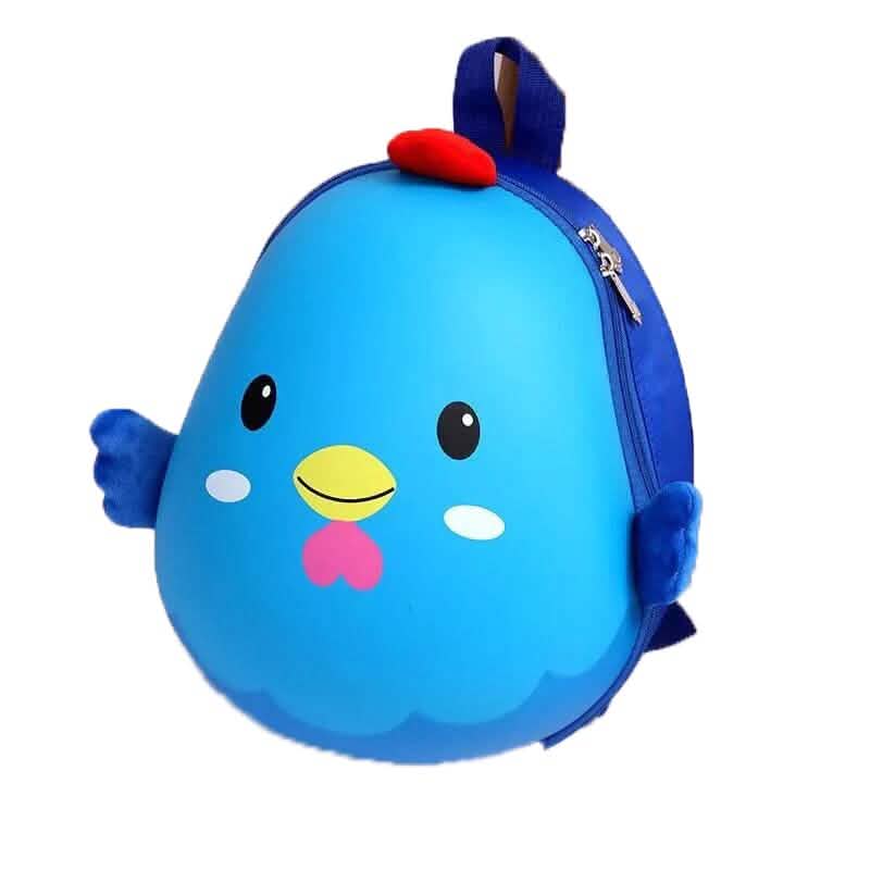 Cartoon Egg Shaped Kids Knapsacks Toys & Games Chicken Blue - DailySale