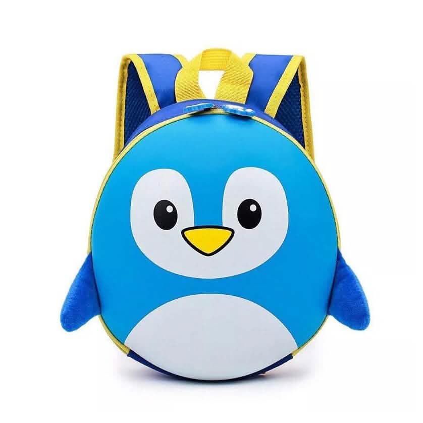 Cartoon Egg Shaped Kids Knapsacks Toys & Games Penguin Blue - DailySale