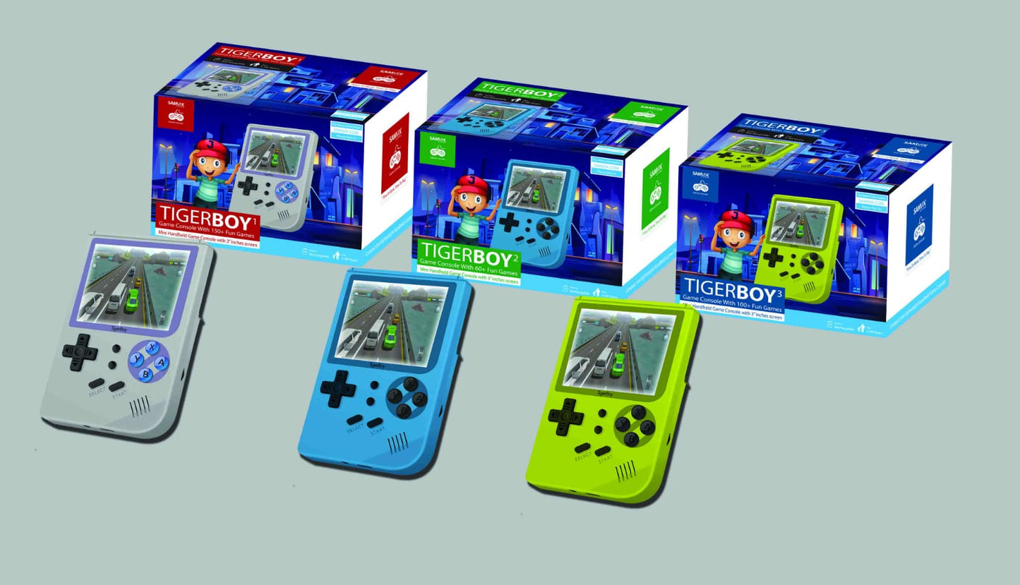 Samvix Tigerboy Kosher Game Console, Grey