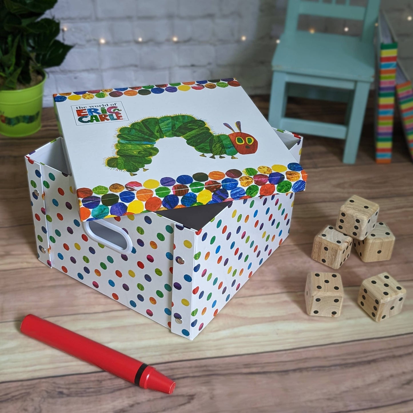 Robert Frederick Ltd - The Very Hungry Caterpillar Collapsible Storage Box
