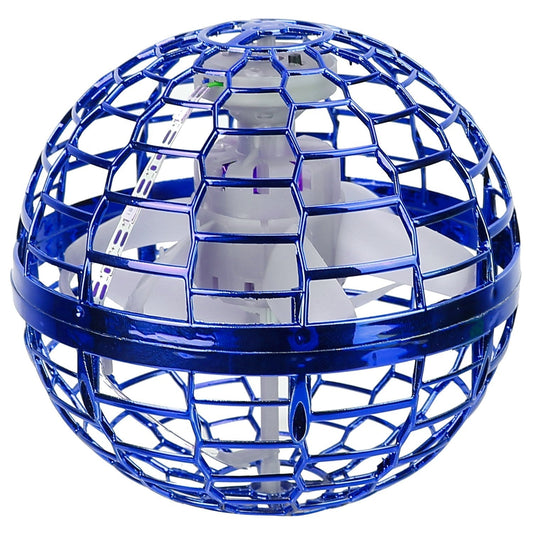Flying Ball Toys 360° Rotating Hand Controlled Flying Orb Hover Ball with RGB Lights