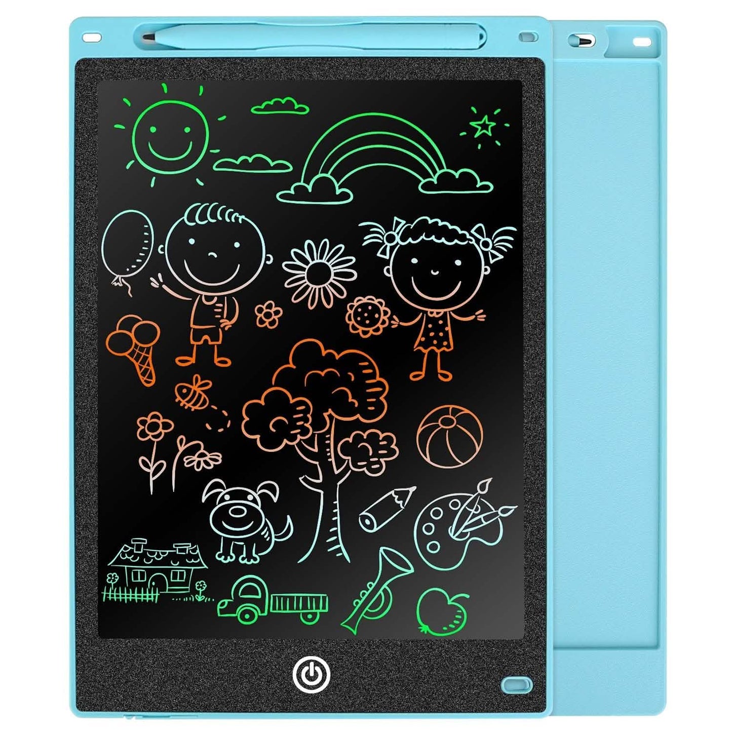 LCD Writing Tablet Electronic Colorful Graphic Doodle Board Toys & Games Blue 8.5" - DailySale