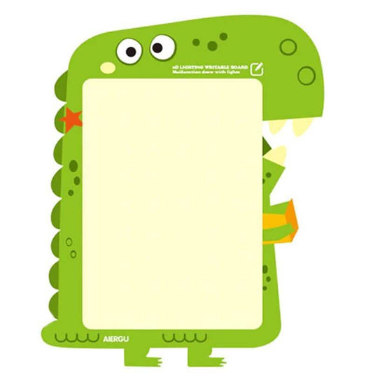 LED Luminous Drawing Board With Light-Fun Fluorescent Pen Toys & Games Dinosaur - DailySale
