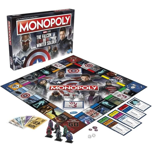 Monopoly Marvel Studios The Falcon and the Winter Soldier Edition