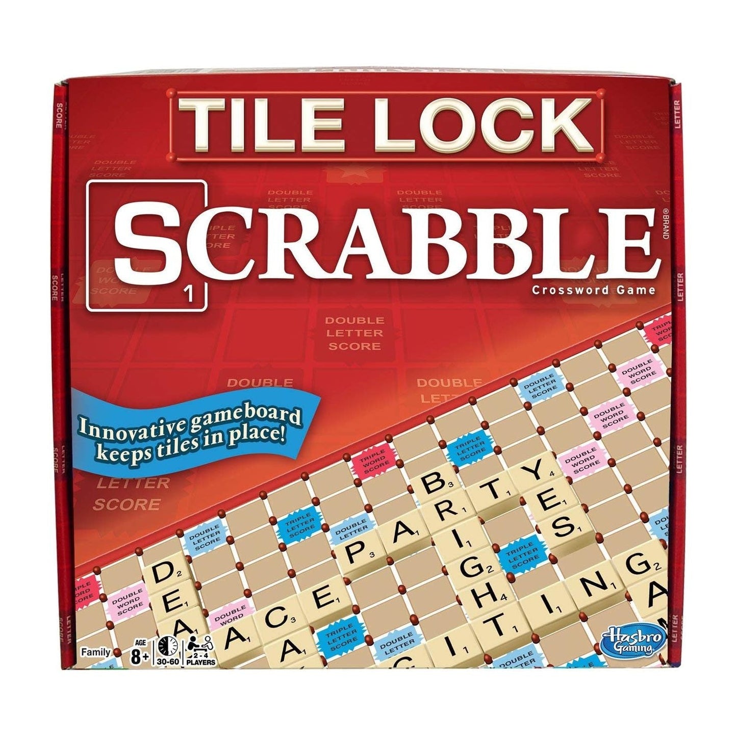 Scrabble Tile Lock