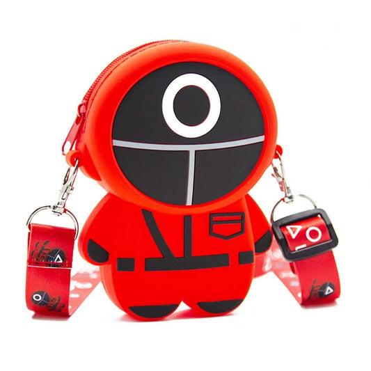 Push Pop Squid Game Keychain Pouch Toys & Games Circle - DailySale