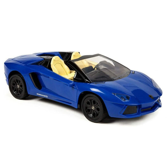 World Tech Toys Lamborghini 1:24 RTR Electric RC Sports Car Toys & Games Blue - DailySale